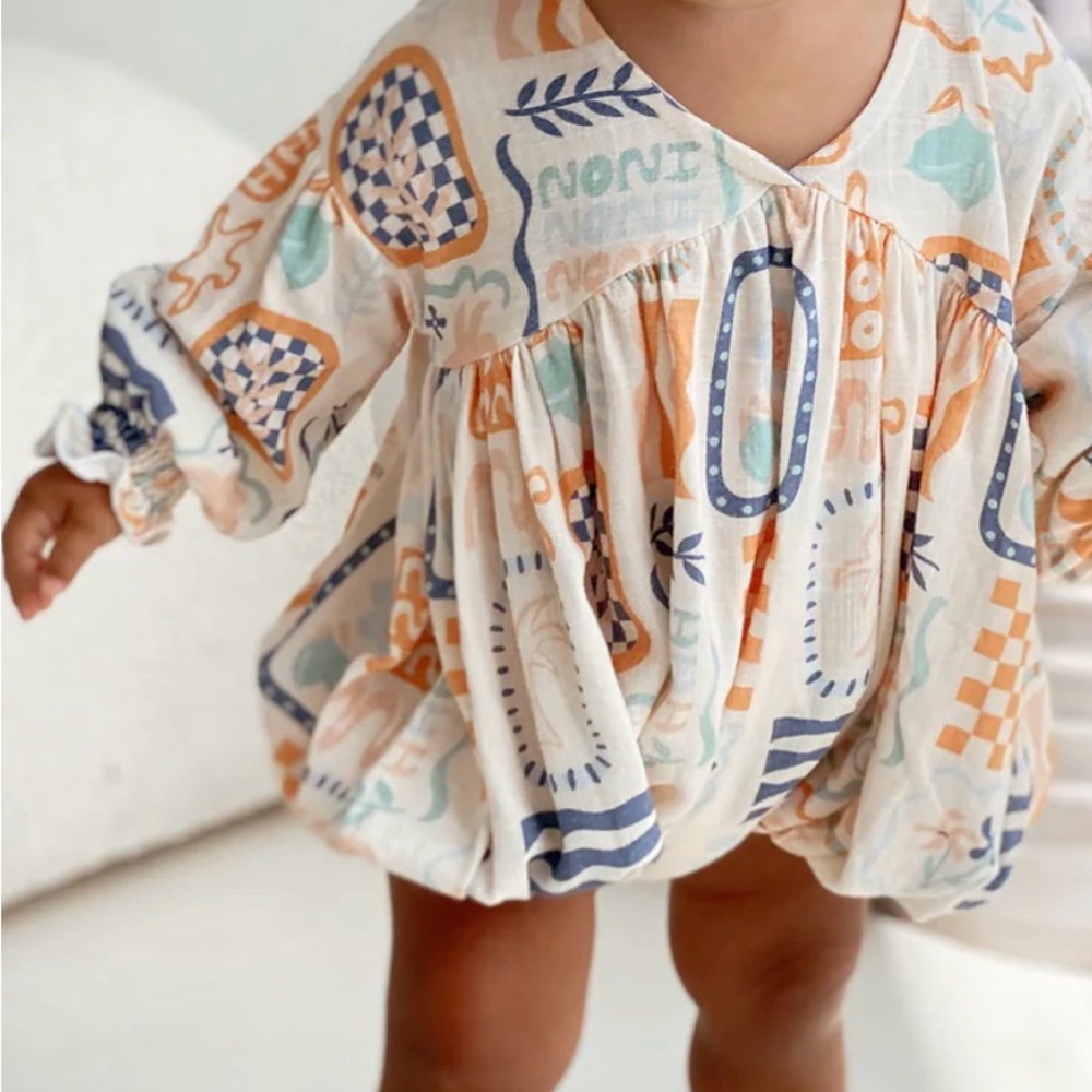 NONI the label- Noelle Romper Drift size 1 year